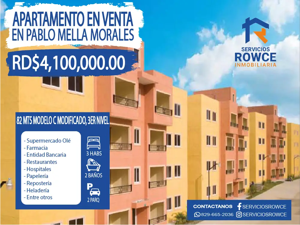 VENDO APARTAMENTO EN PABLO MELLA MORALES SEGUNDA ETAPA Foto 7253420-2.jpg