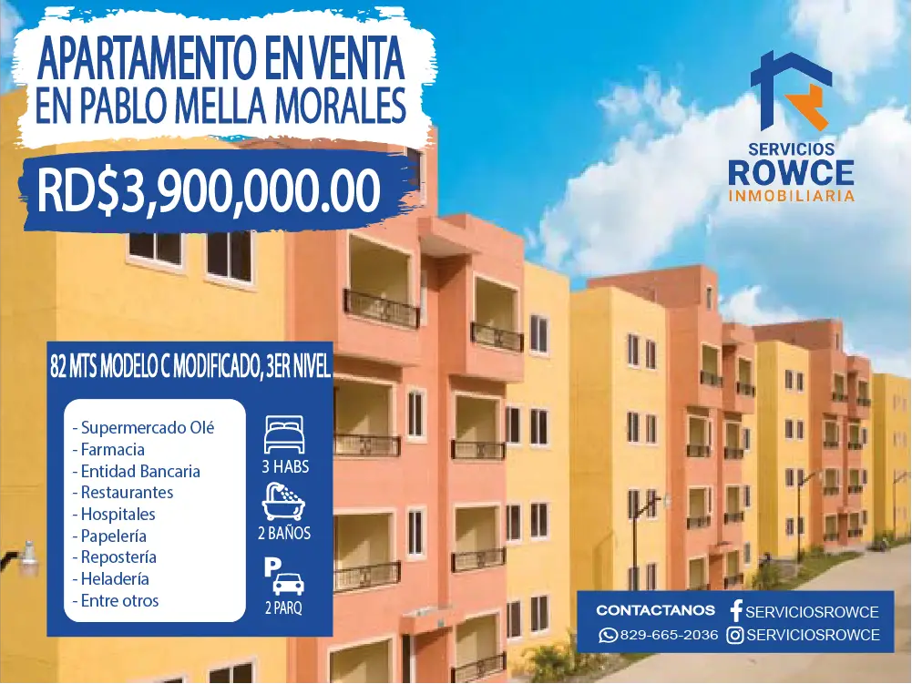 VENDO APARTAMENTO EN PABLO MELLA MORALES SEGUNDA ETAPA Foto 7253420-6.jpg
