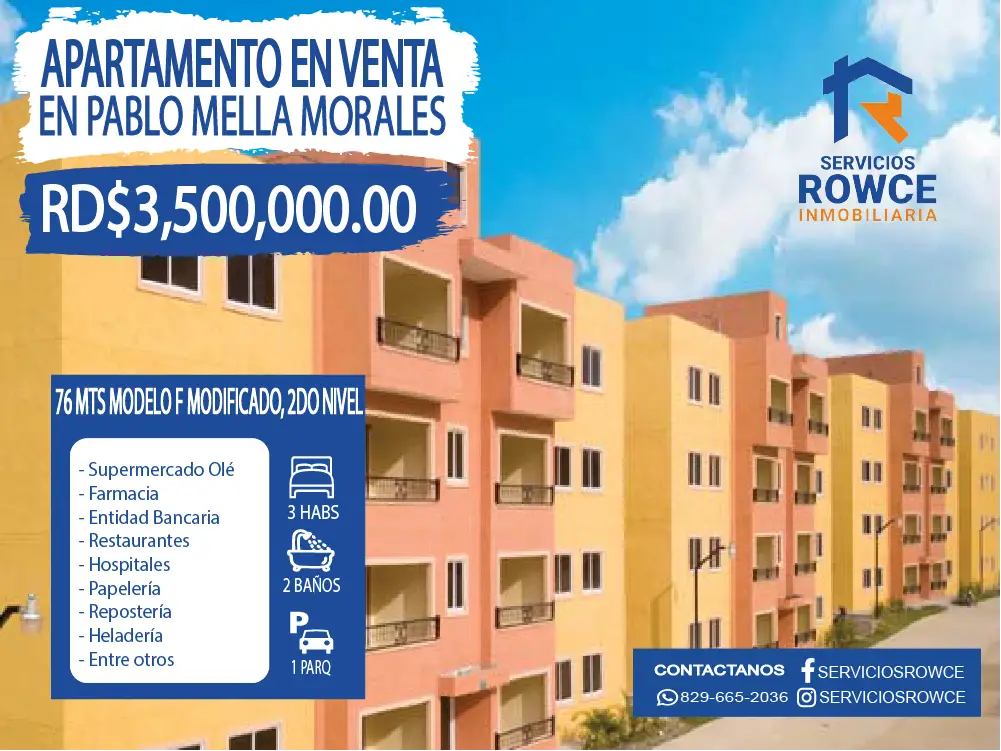 VENDO APARTAMENTO EN PABLO MELLA MORALES SEGUNDA ETAPA Foto 7253420-7.jpg