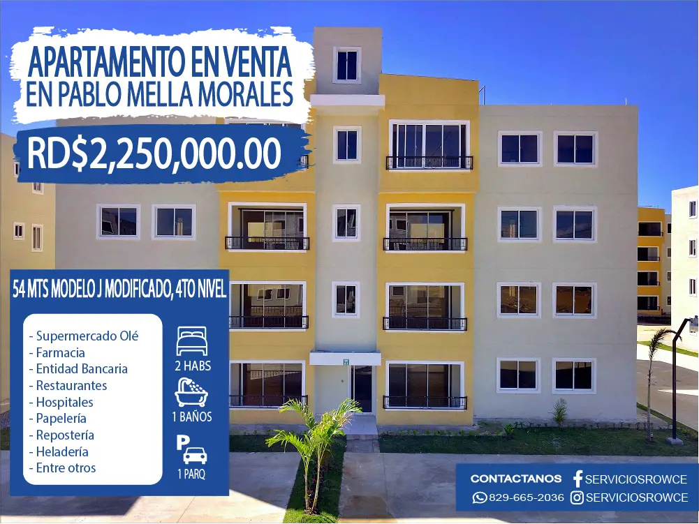 VENDO APARTAMENTO EN PABLO MELLA MORALES SEGUNDA ETAPA Foto 7253420-8.jpg