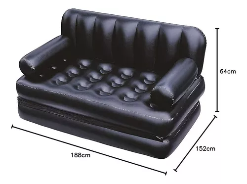 Sofá Cama Grande Inflable Bestway 5 En1  Inflador Foto 7253455-1.jpg
