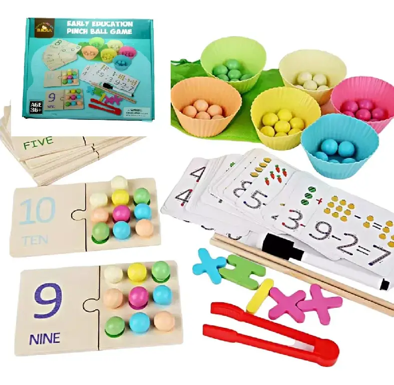 EARLY EDUCATION PINCH BALL GAME JUEGO DIDACTICO Foto 7253675-1.jpg