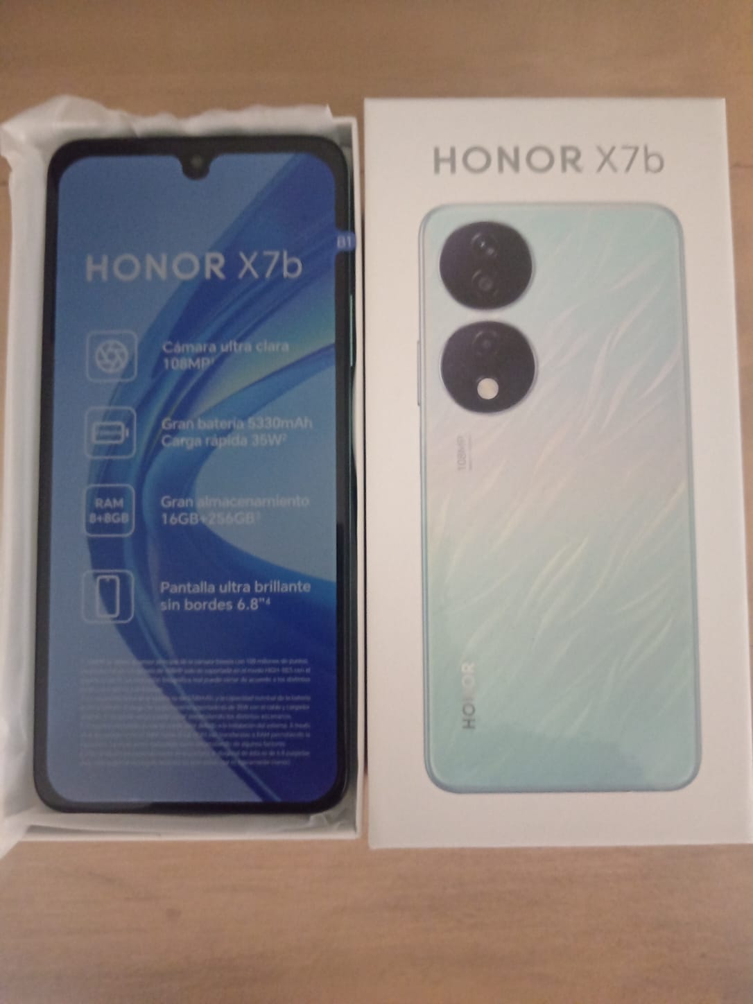 HONOR X7B NUEVO EN SU CAJA DE ALTICE Foto 7253936-2.jpg