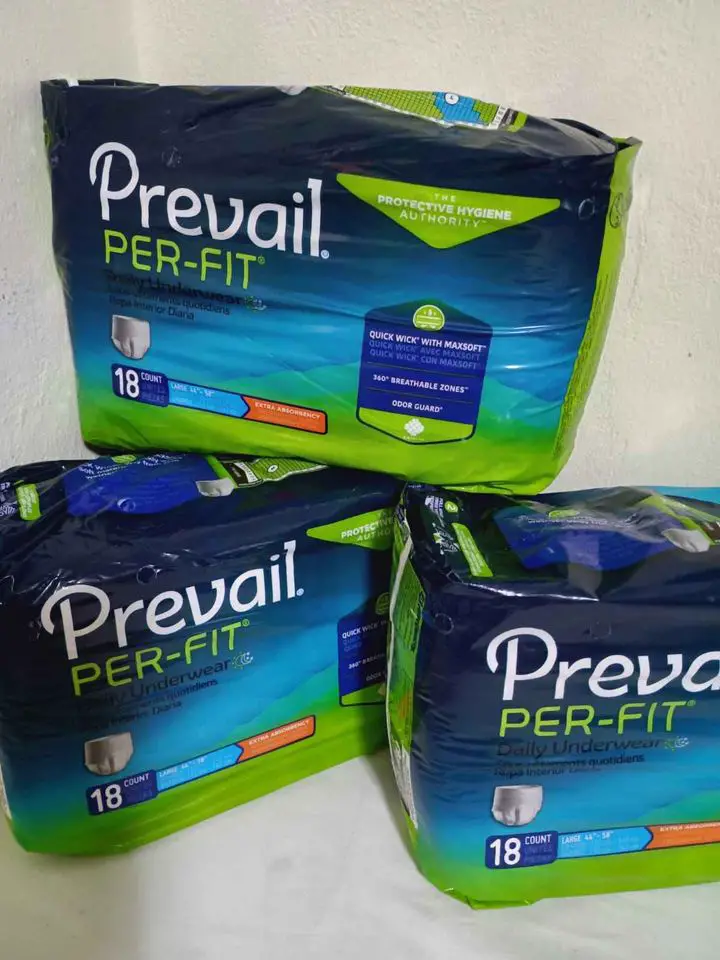 Pañales pampers para ADULTOS Prevail per-fit contiene 18 unidades tama Foto 7254499-2.jpg