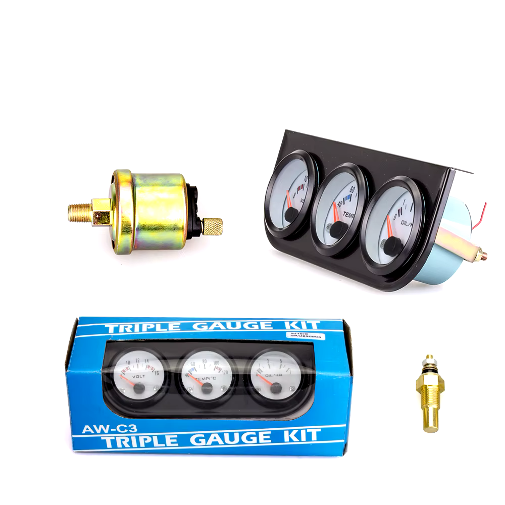 Kit 3 en 1  medidor de temperatura del agua voltímetro con sensor medi Foto 7255324-2.jpg
