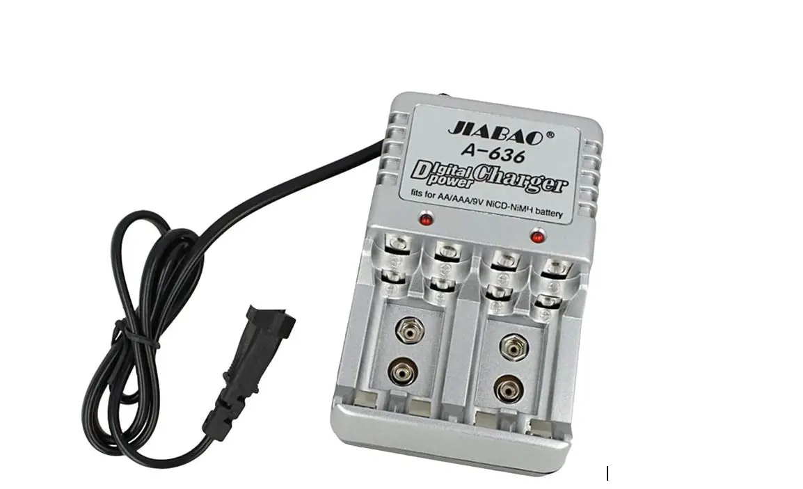 Cargador para pilas 9V AA AAA. Foto 7255469-3.jpg