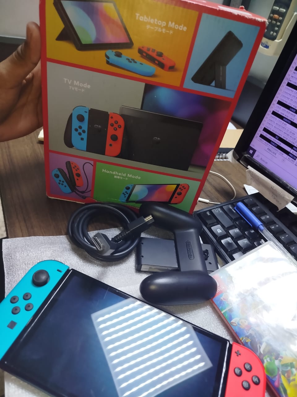 oferta  especial  nintendo shwitch pro. Foto 7255470-5.jpg