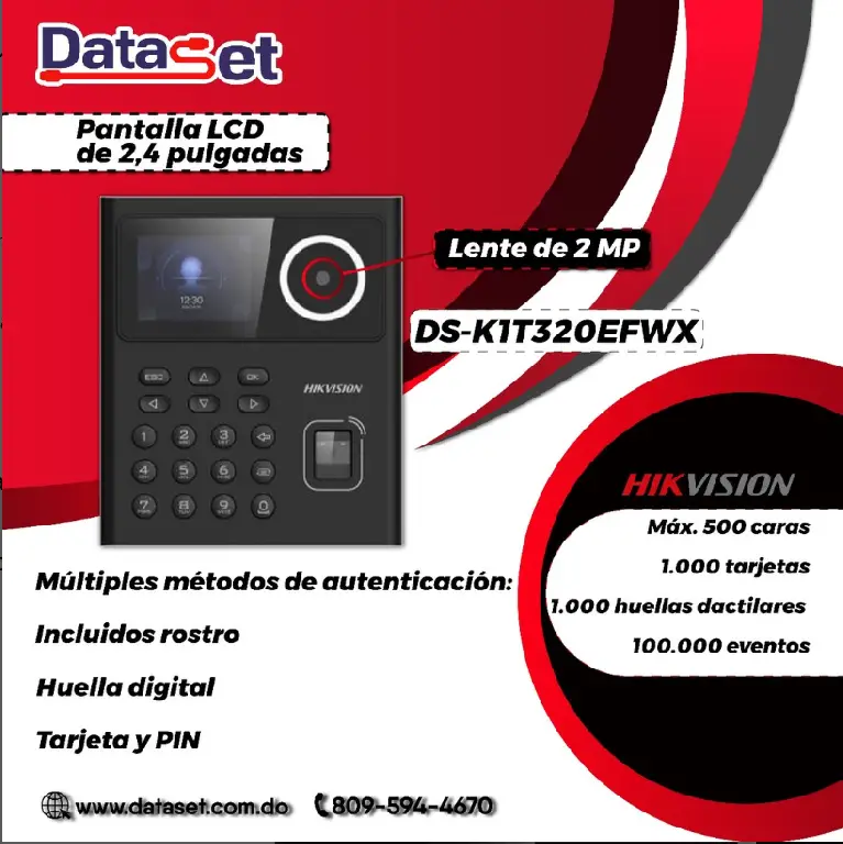 lector biométrico Hikvision DS-K1T320EFWX Foto 7256000-1.jpg