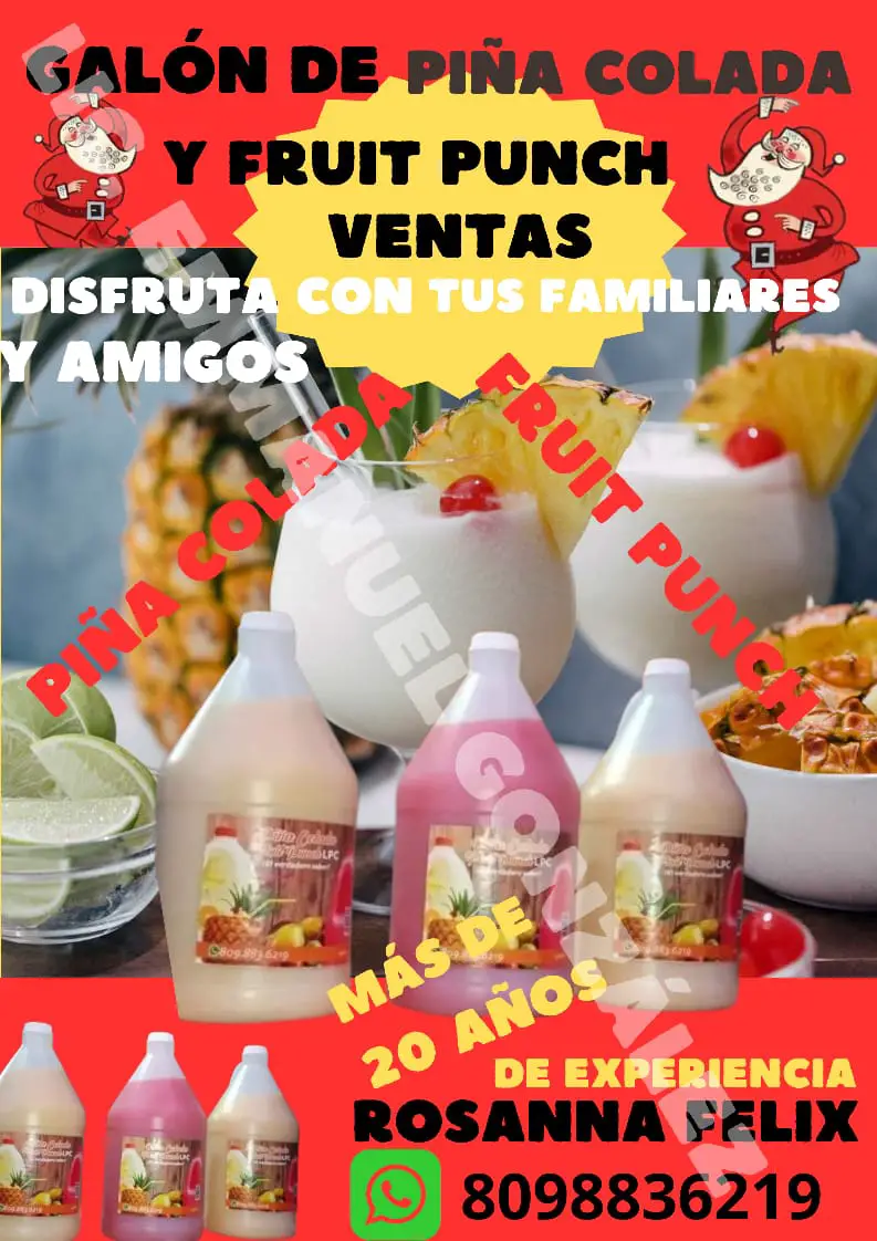 ????Celebra tus fiestas y Compartir con una Piña ???? Colada y Fruit P Foto 7256065-1.jpg