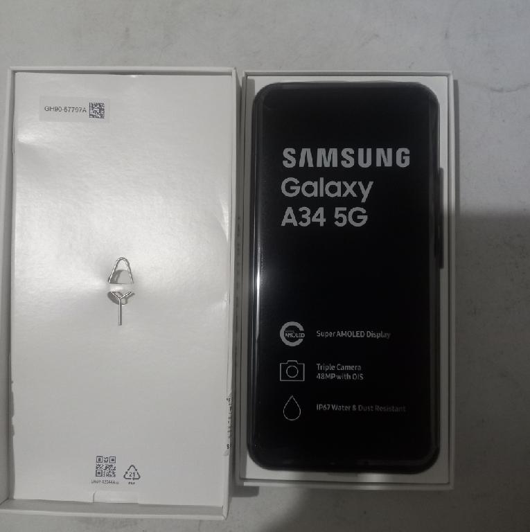 Celular Samsung Galaxy A34 5G 6GB/128 Gb Desbloqueado Foto 7256229-1.jpg