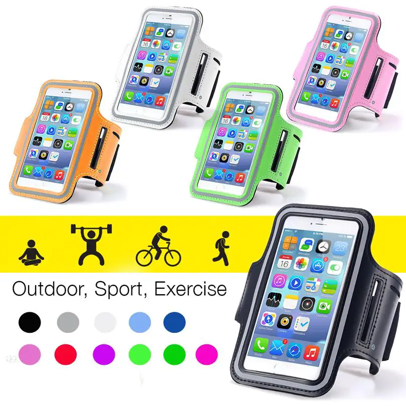 Brazalete ajustable para telefonos ideal para hacer deportes Foto 7256633-2.jpg