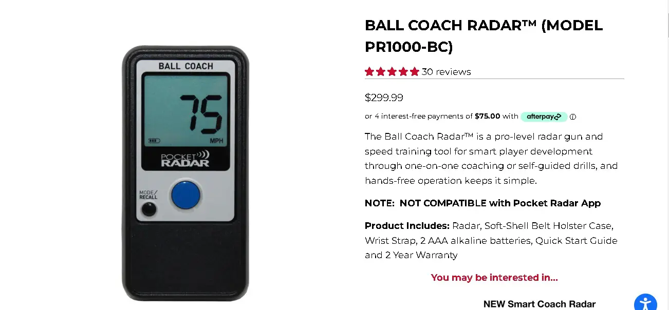 Radar para Baseball professional /Ball Coach Radar Ball Coach Radar Foto 7257074-3.jpg