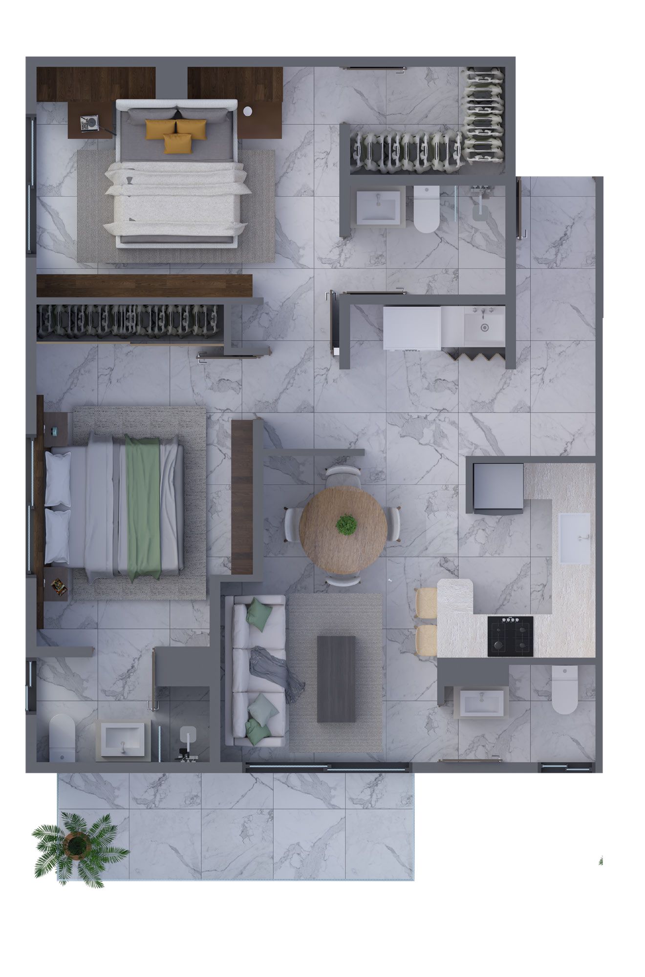 Apartamentos en venta en Bella Vista 1 habitación Foto 7257363-4.jpg