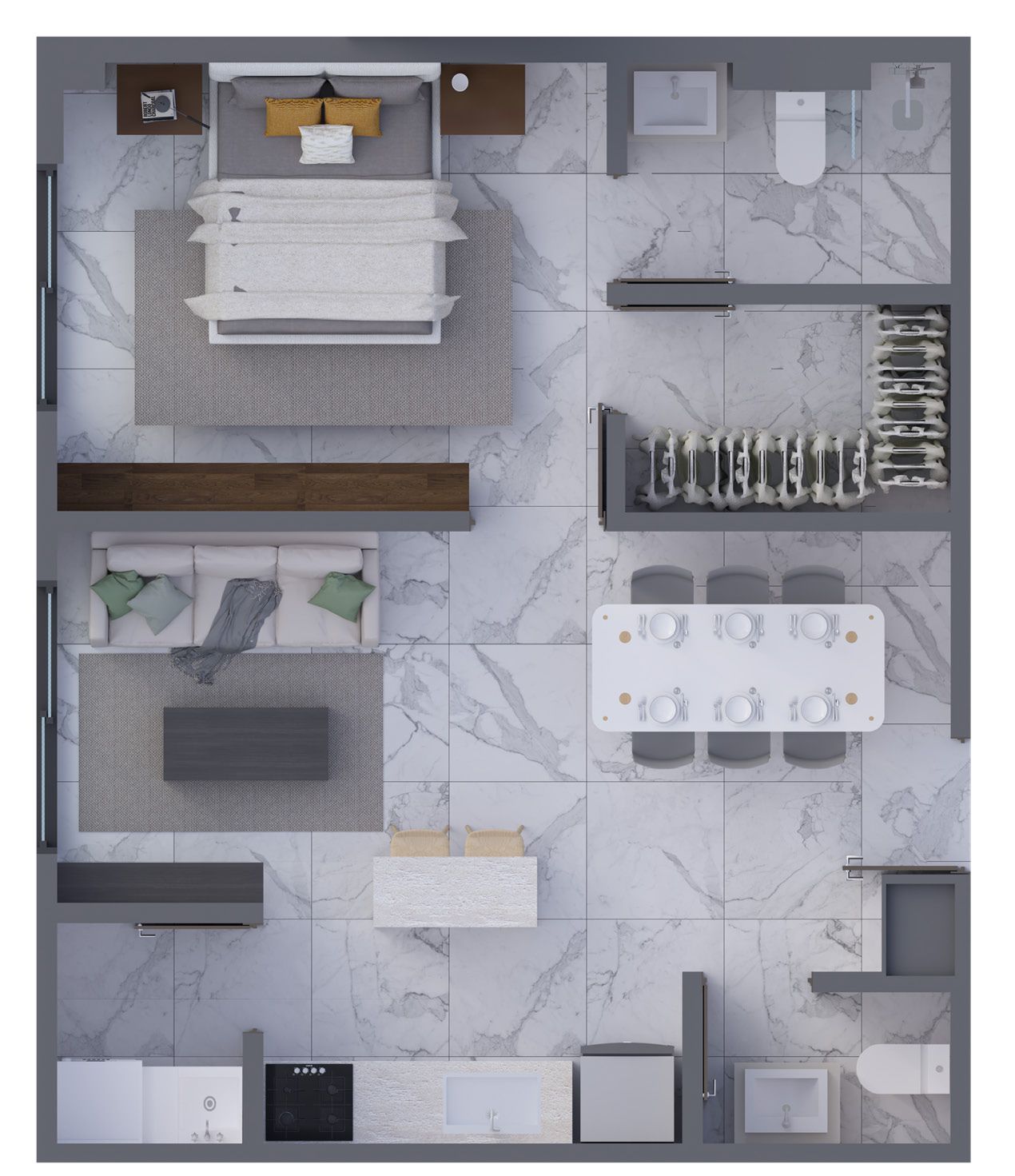 Apartamentos en venta en Bella Vista 1 habitación Foto 7257363-6.jpg
