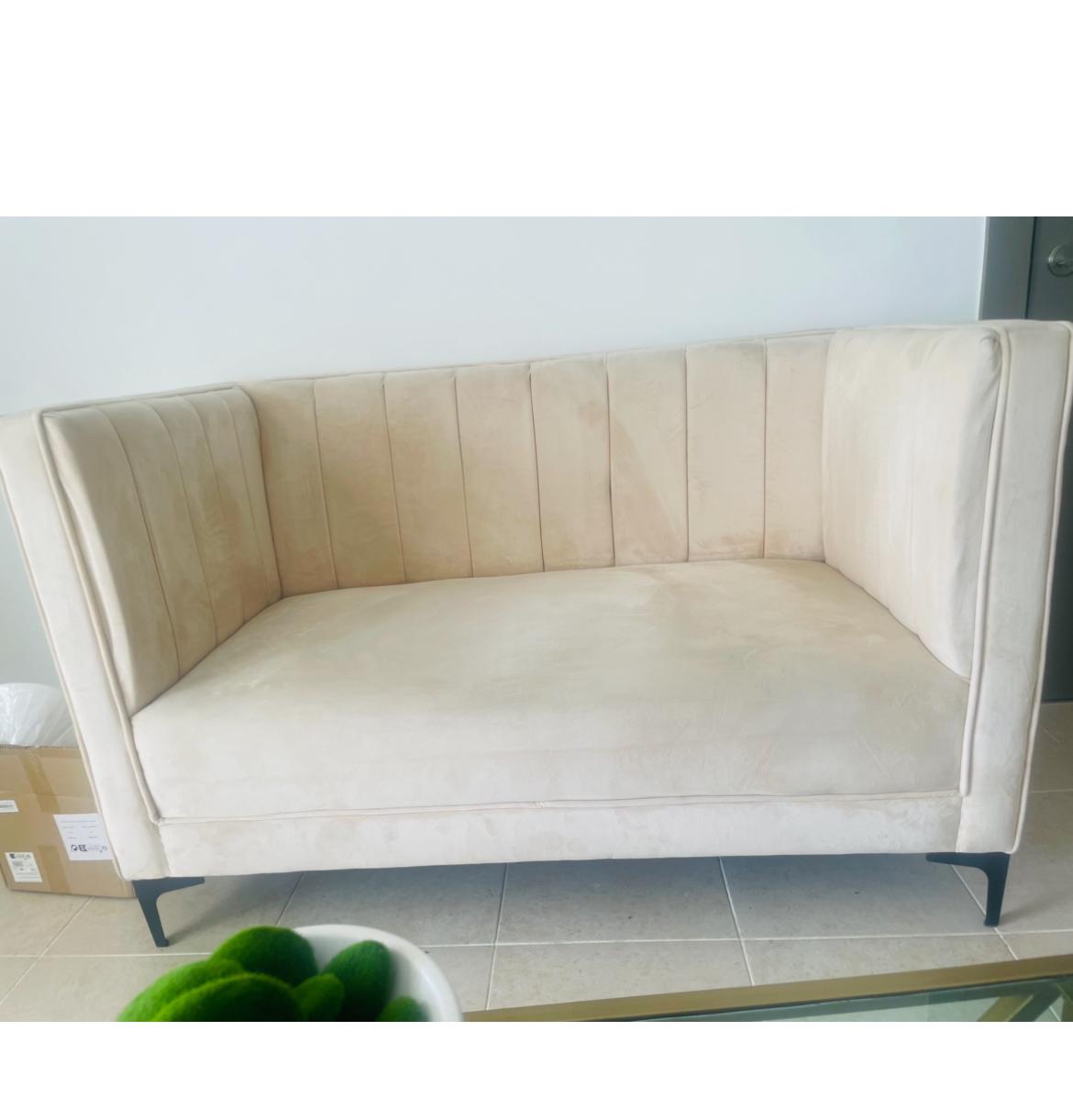 Juego de Muebles de dos y tres plazas Crema Foto 7257500-2.jpg