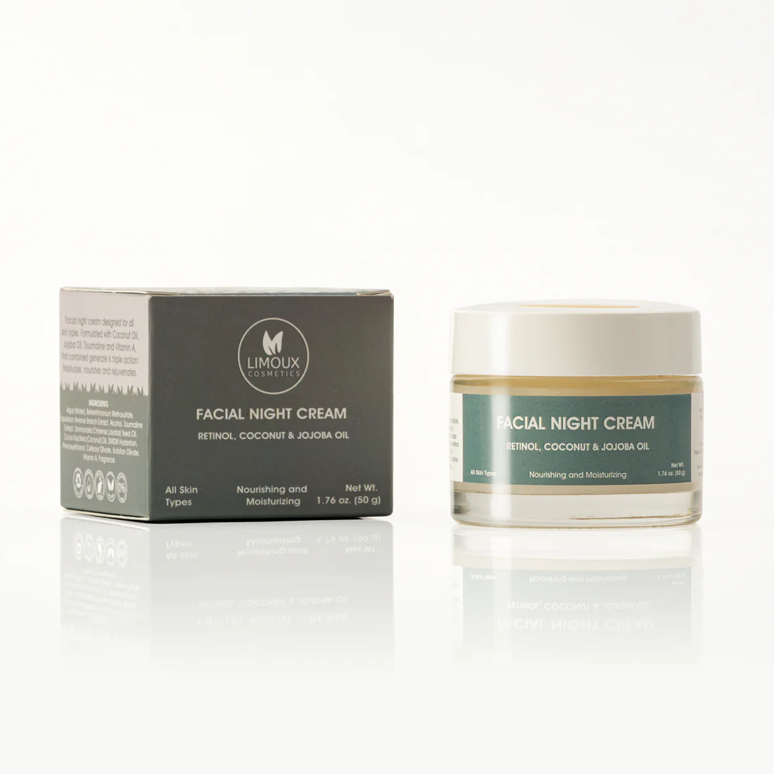 Crema de Noche Antiedad - Vitamina A Aceite de Coco y Jojoba - Nutriti Foto 7257668-1.jpg