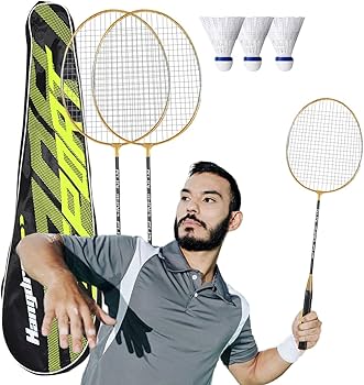 Nuevo 2 Raquetas Badminton Set Con 2 Pelota Volantes Foto 7257678-6.jpg