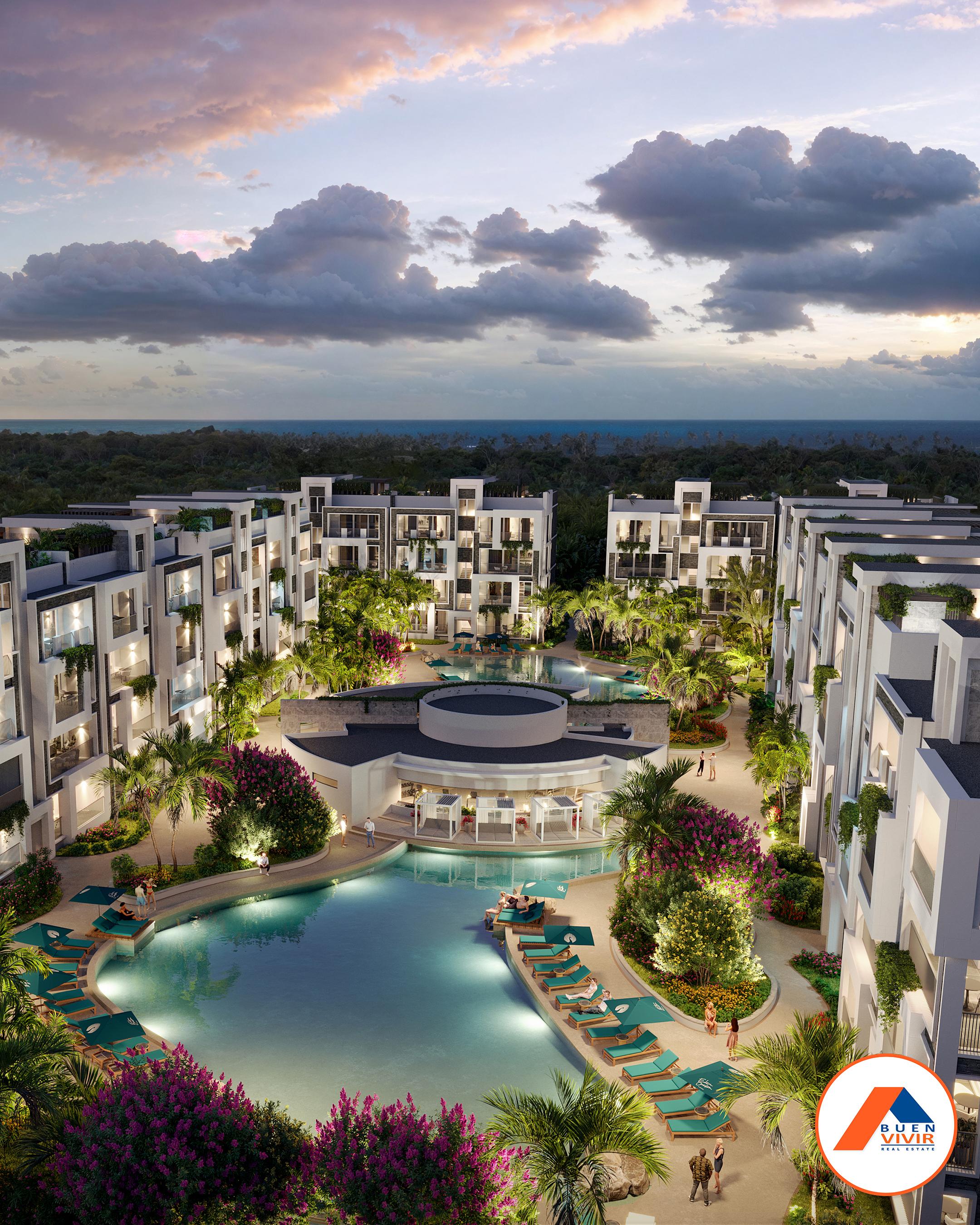 COMPLEJO DE APARTAMENTOS EN VENTA CON PLAYA PRIVADA EN PUNTA CANA Foto 7258099-11.jpg