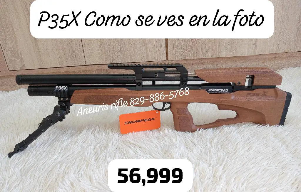 Rifle Pcp P35X Cal.22 incluye vipode  Foto 7258100-1.jpg
