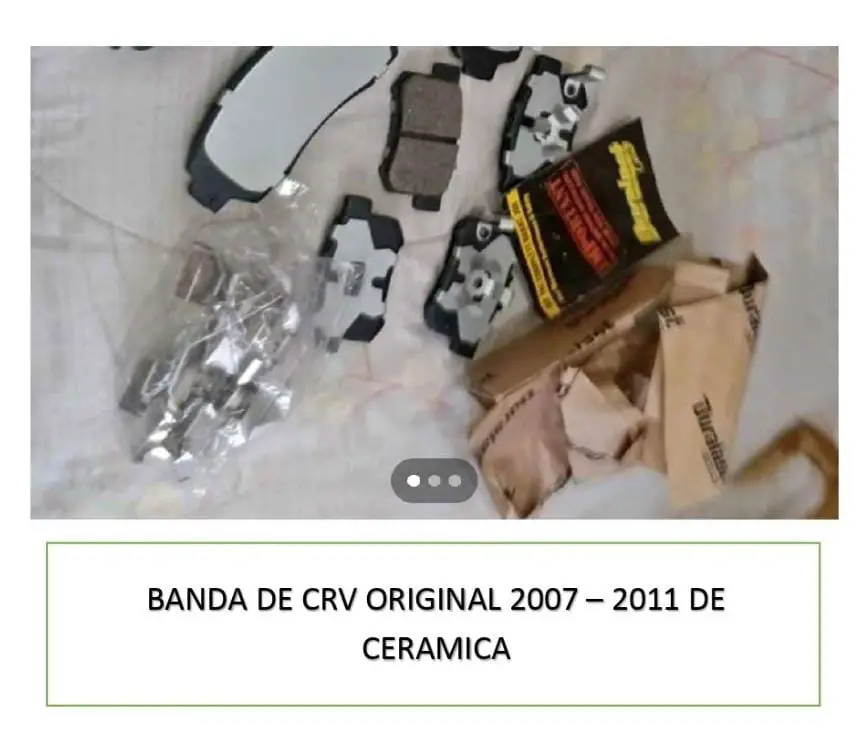 BANDA DE FRENO HONDA CRV 2007 - 2012  Foto 7258386-1.jpg