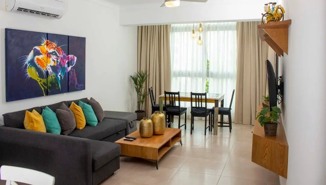 Apartamento en alquiler de 1 habitación vacío / amueblado en el Naco Foto 7258407-3.jpg
