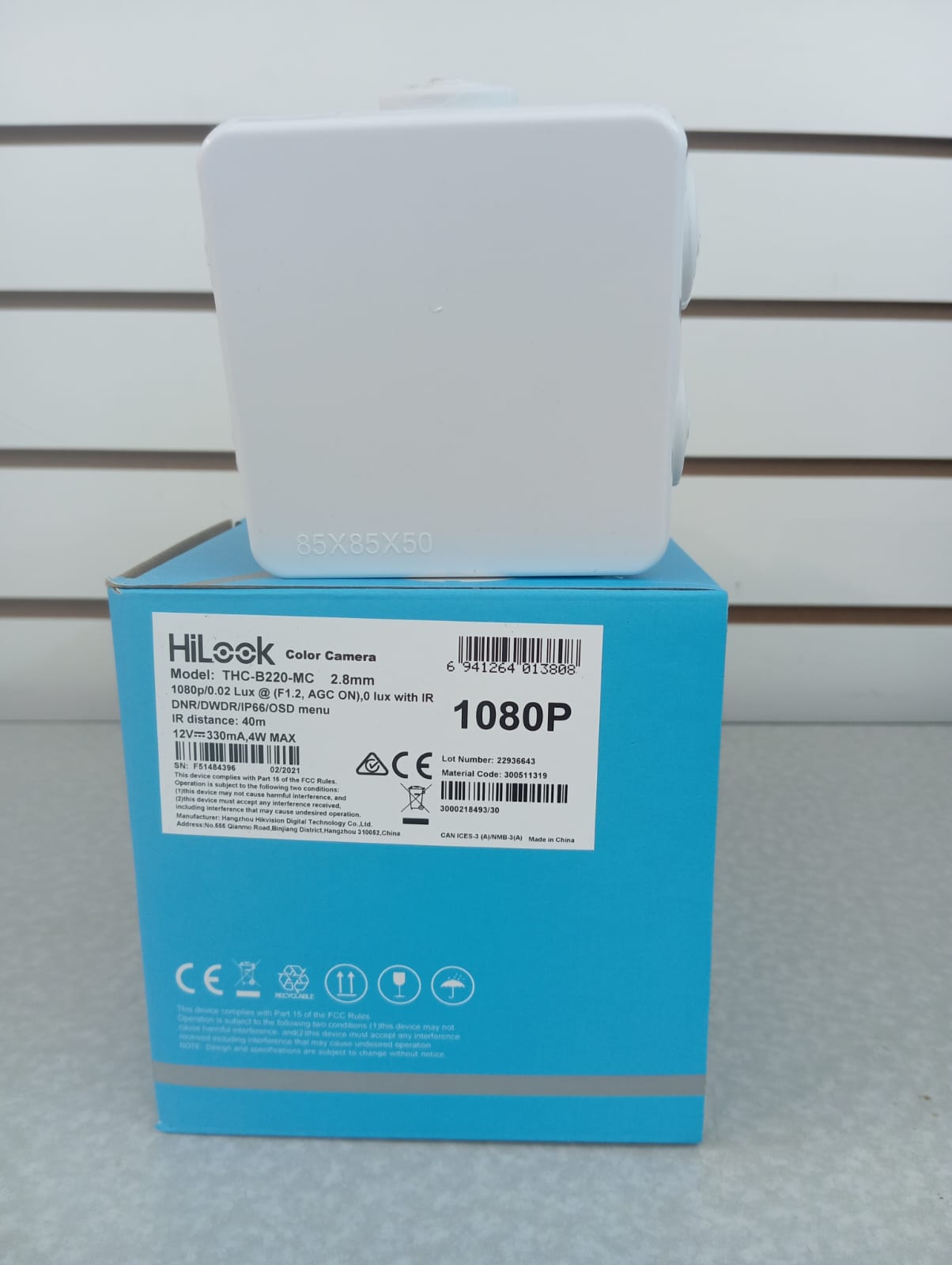 CAMARA HILOOK BULLET 40-METROS METALICA 2-MEGAPIXELES FULL HD1920X1080 Foto 7259219-4.jpg