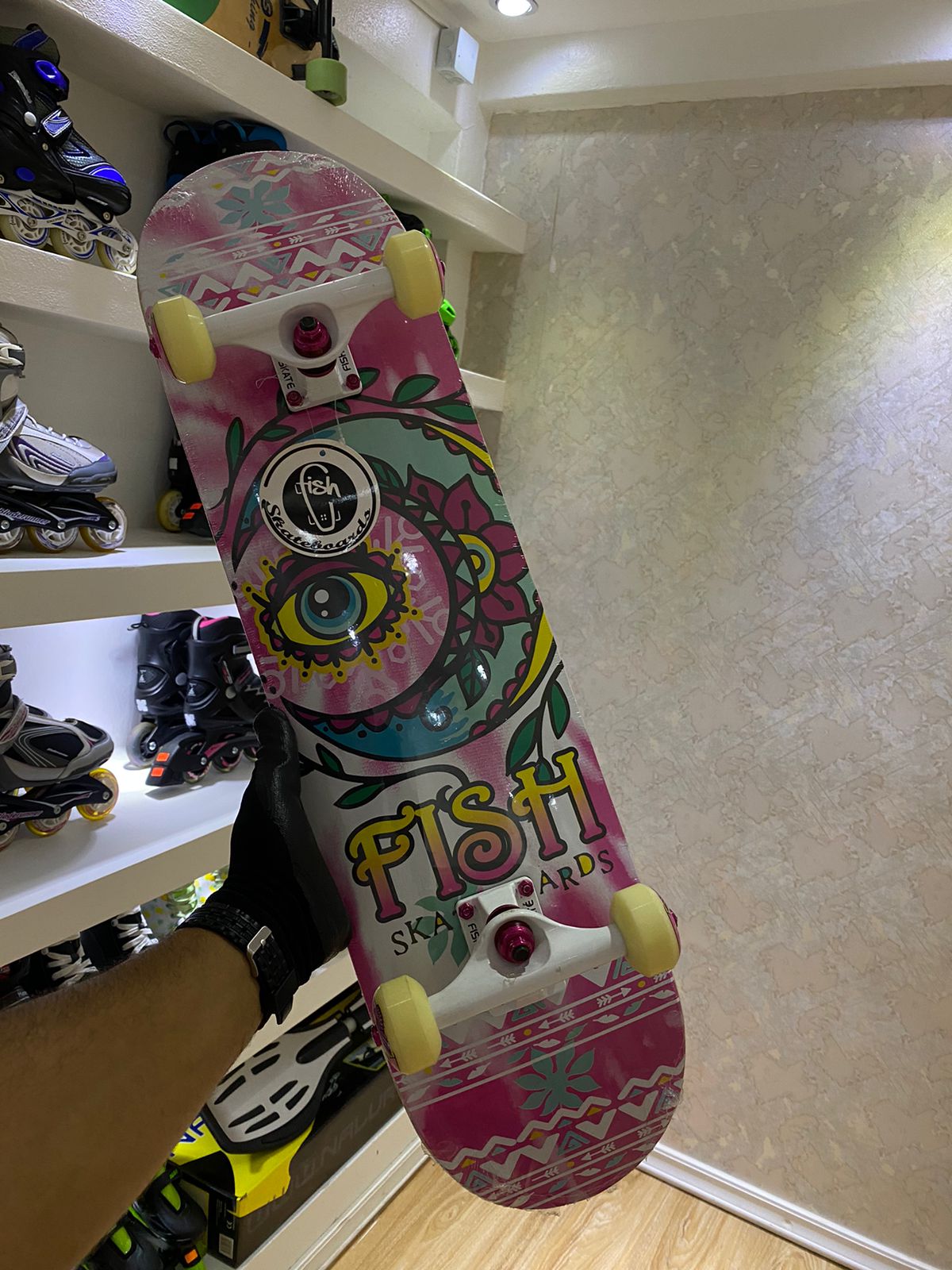 skateboard profecional para niños y adultos con 7 capas de maple y fib Foto 7259411-1.jpg