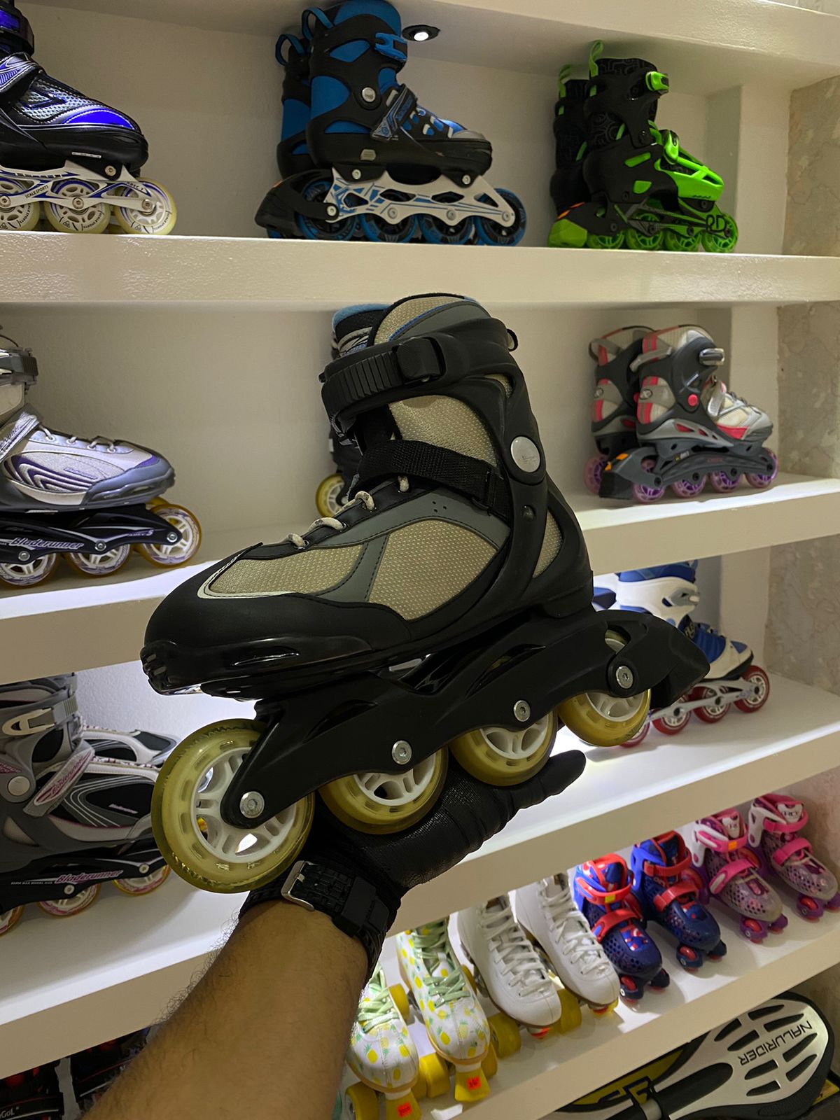 patines Bladerunner size 38 ruedas 80mm de silicon rodamientos abc 7  Foto 7259418-2.jpg