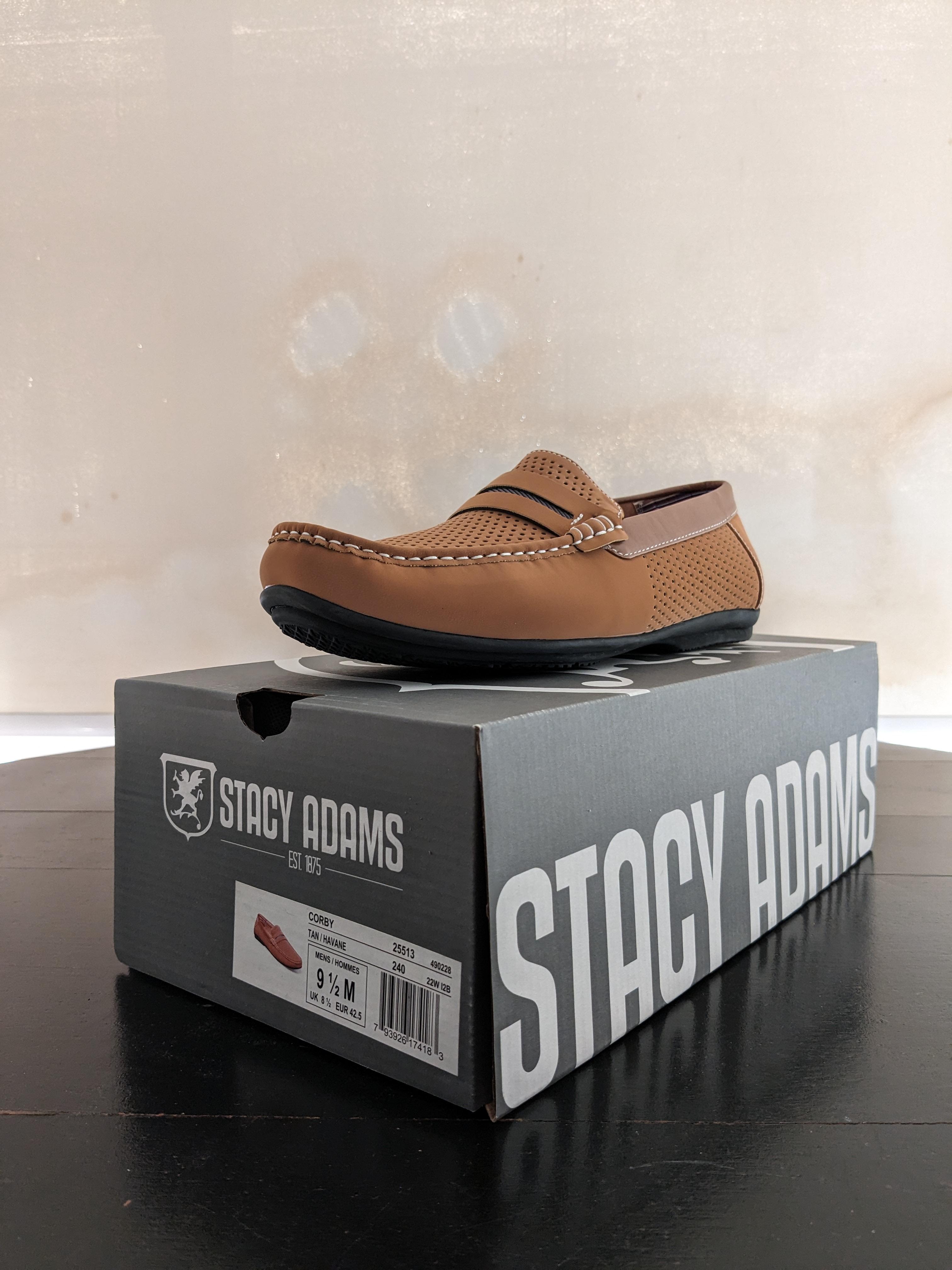 Zapatos Stacy Adams Corby Slip On Quillan Slip On Synchro Plain Lace U Foto 7259706-3.jpg