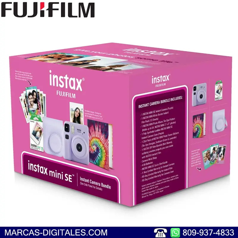 Fujifilm Instax Mini SE Combo Violeta Camara de Foto Instantanea Foto 7259764-2.jpg