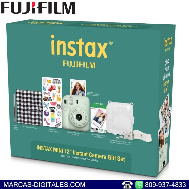 Fujifilm Instax Mini 12 Combo Verde Camara de Fotos Instantaneas Foto 7259766-2.jpg