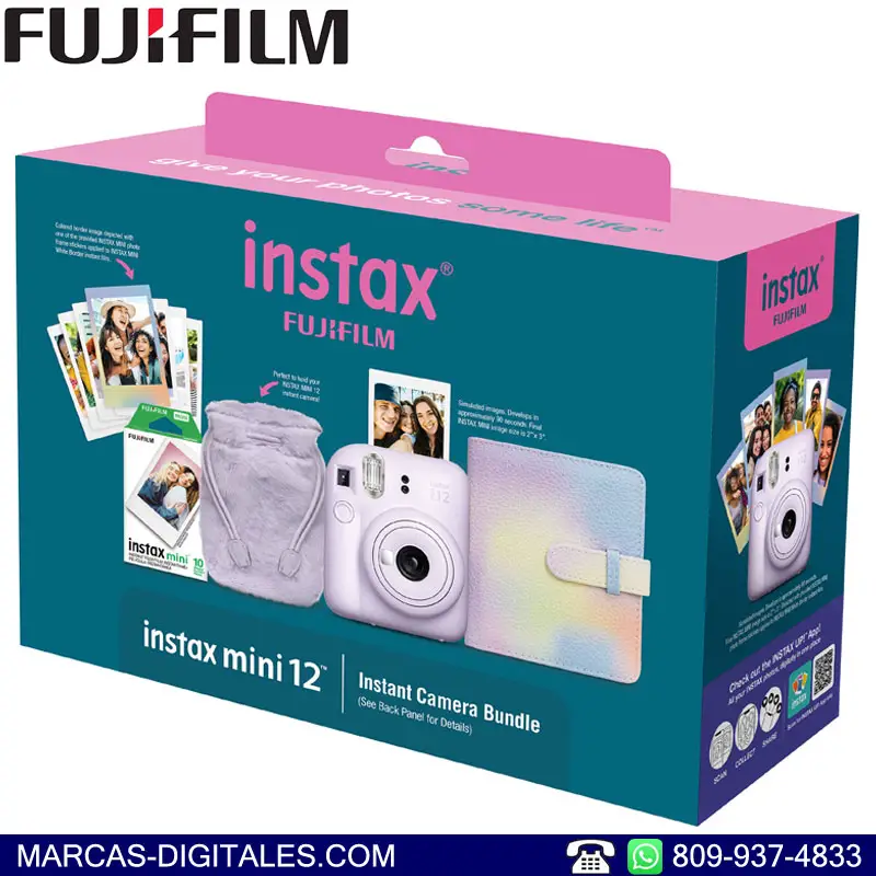 Fujifilm Instax Mini 12 Combo Violeta Camara de Fotos Instantaneas Foto 7259767-2.jpg