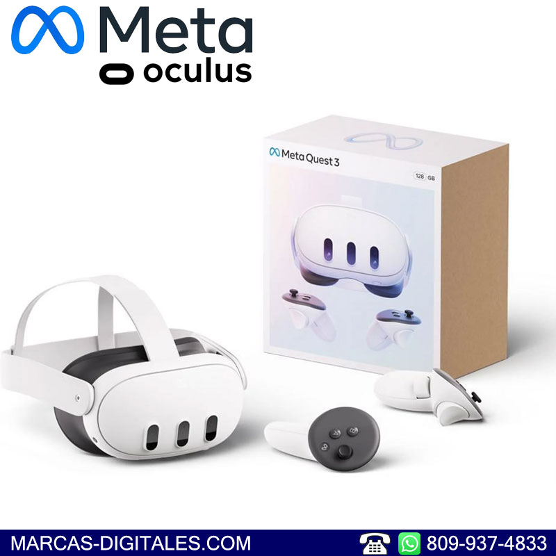 Meta Quest 3 512GB Set Visor de Realidad Virtual VR y Aumentada XR Foto 7259774-2.jpg