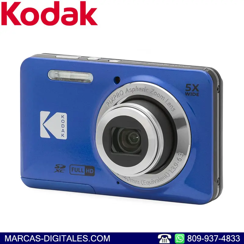 Kodak PixPro FZ55 Color Azul Camara Digital Compacta 16 Megapixeles Foto 7259781-1.jpg