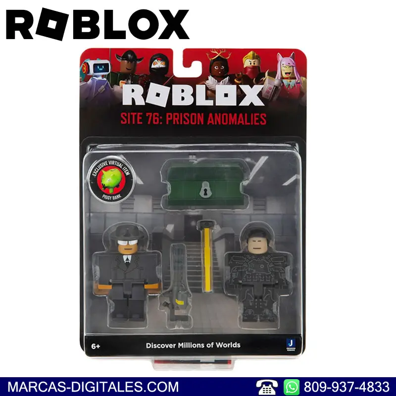 Roblox Action Collection - Site 76 Prison Anomalies Set de 2 Figuras Foto 7259792-2.jpg
