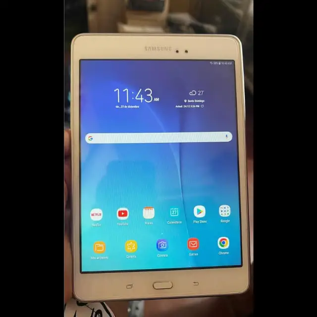 Tablet Galaxy Tab A Pantalla TFT de 8 pulgadas Cámara de 5mp  almacena Foto 7260372-3.jpg