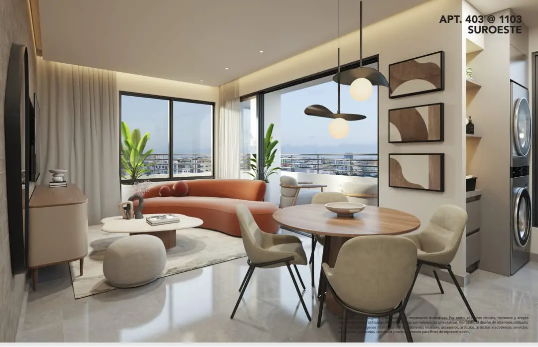 vendo apartamento en  proyecto en la  Torre merlot Santo domingo este Foto 7260394-5.jpg