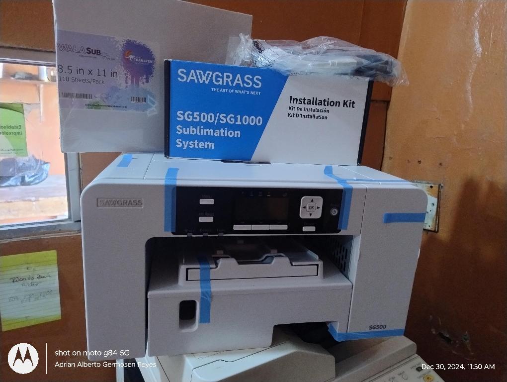 GRAN OFERTA LIMITADA - IMPRESORA DE SUBLIMACION - SAWGRASS SG500 - NUE Foto 7260417-1.jpg