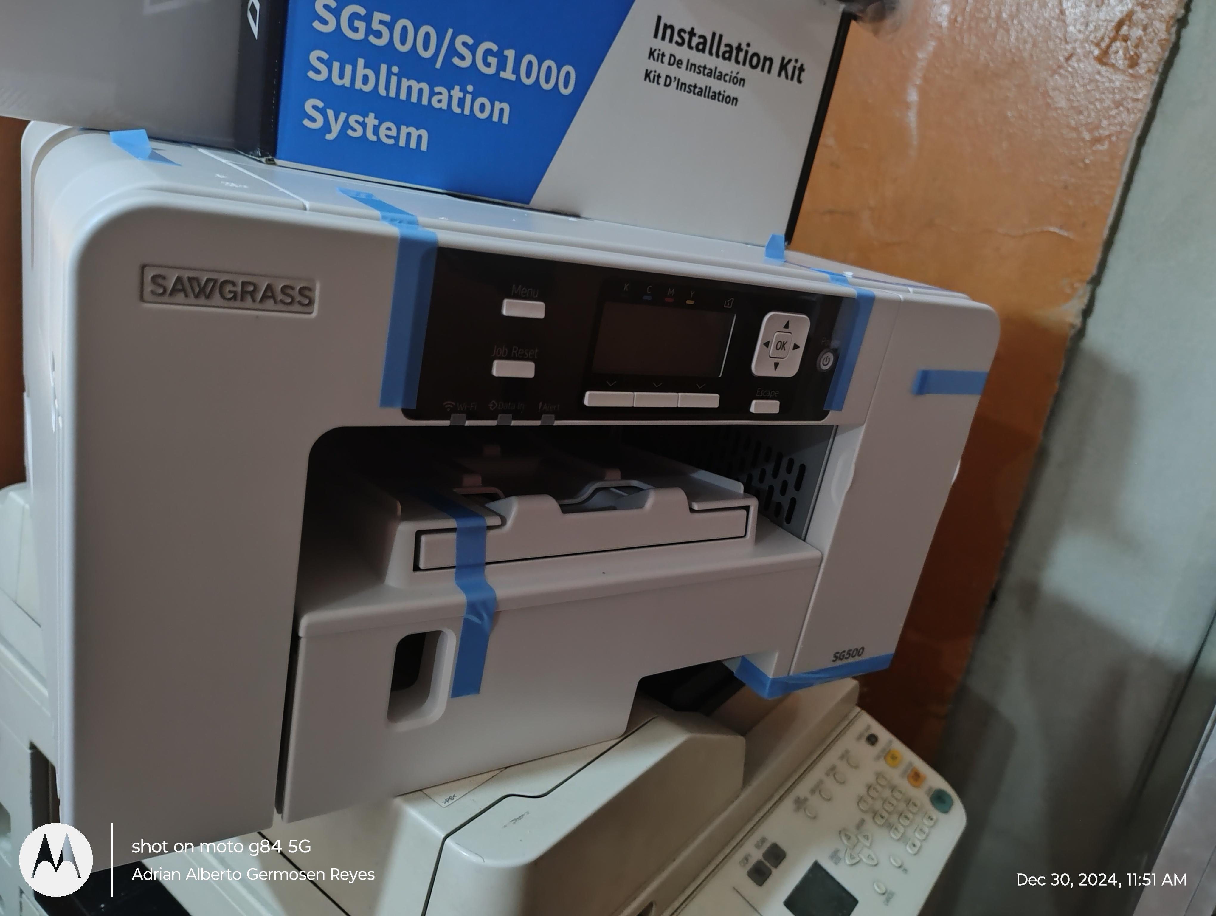 GRAN OFERTA LIMITADA - IMPRESORA DE SUBLIMACION - SAWGRASS SG500 - NUE Foto 7260417-2.jpg