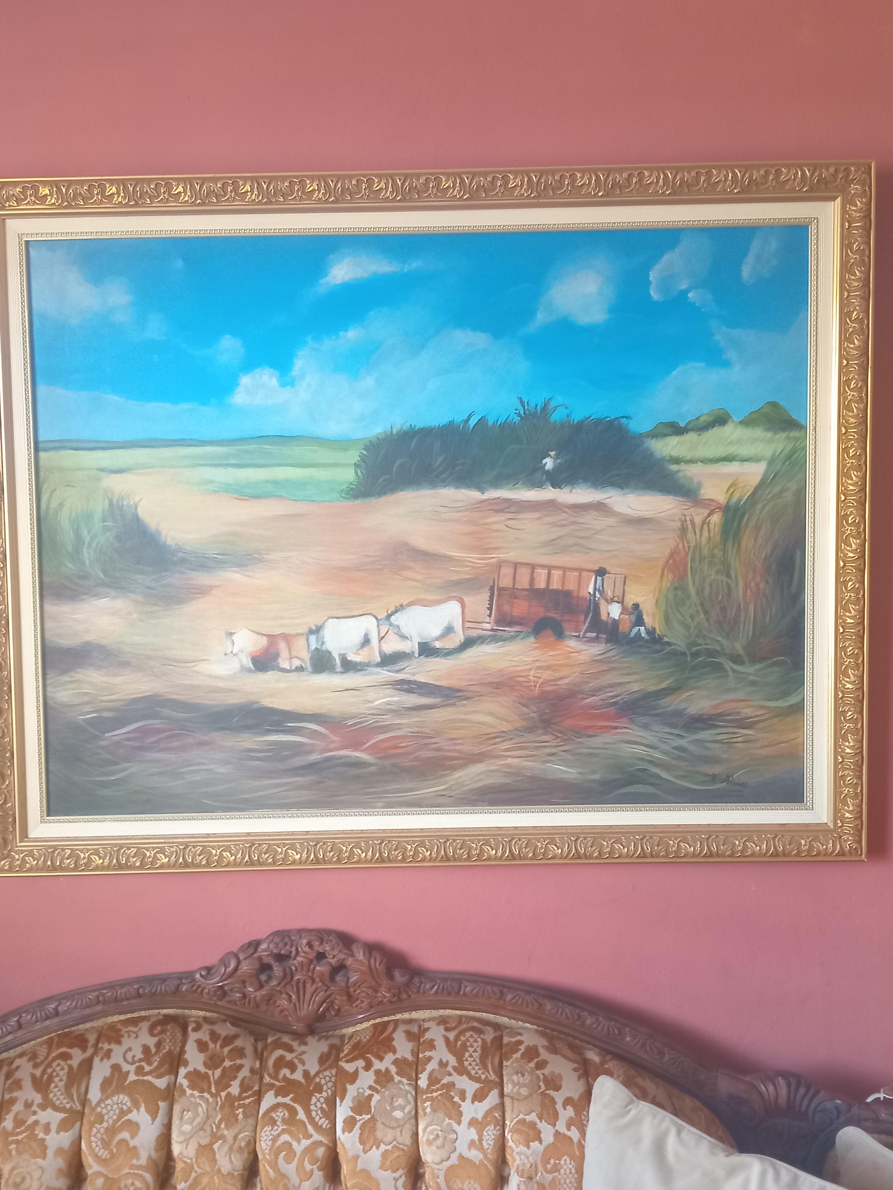 Se vende pintura de reconocido pintor dominicano Alejandro Alsina. Foto 7260866-2.jpg