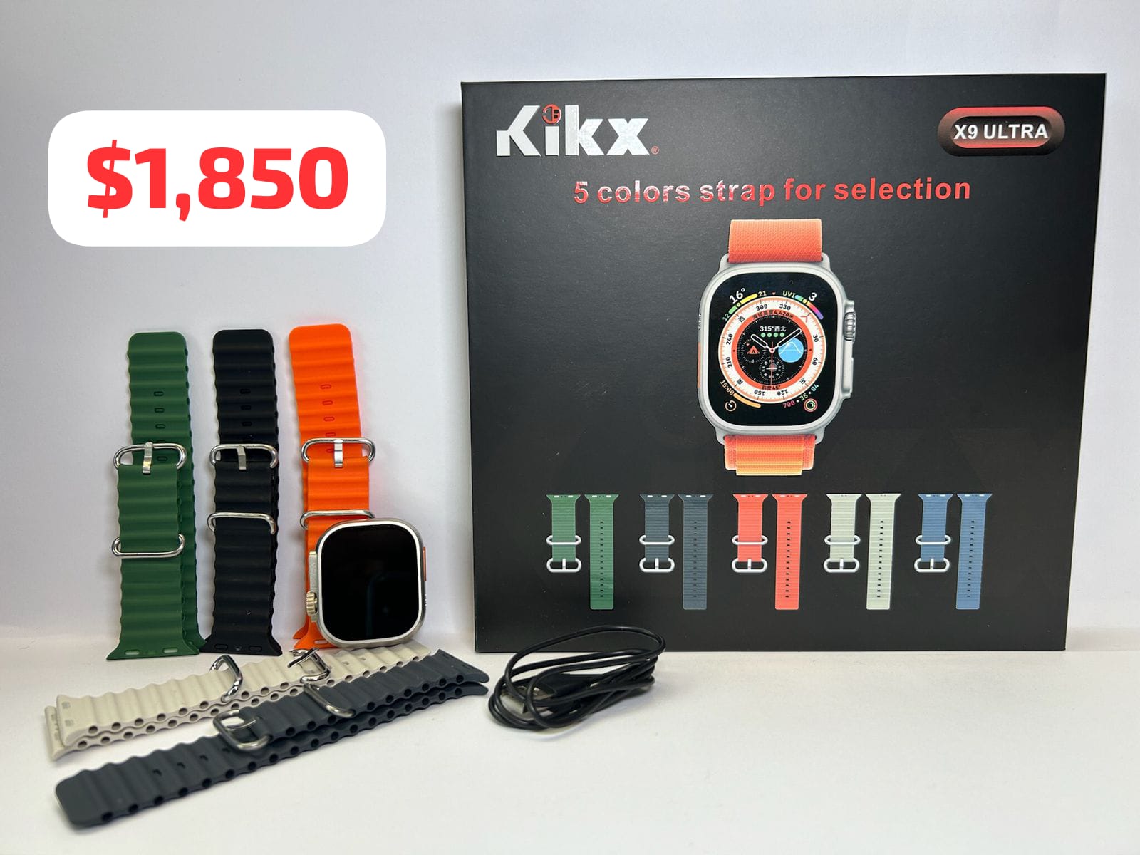 RELOJ KIKX X9 ULTRA 49MM SMART WATCH 1850 Foto 7260953-1.jpg