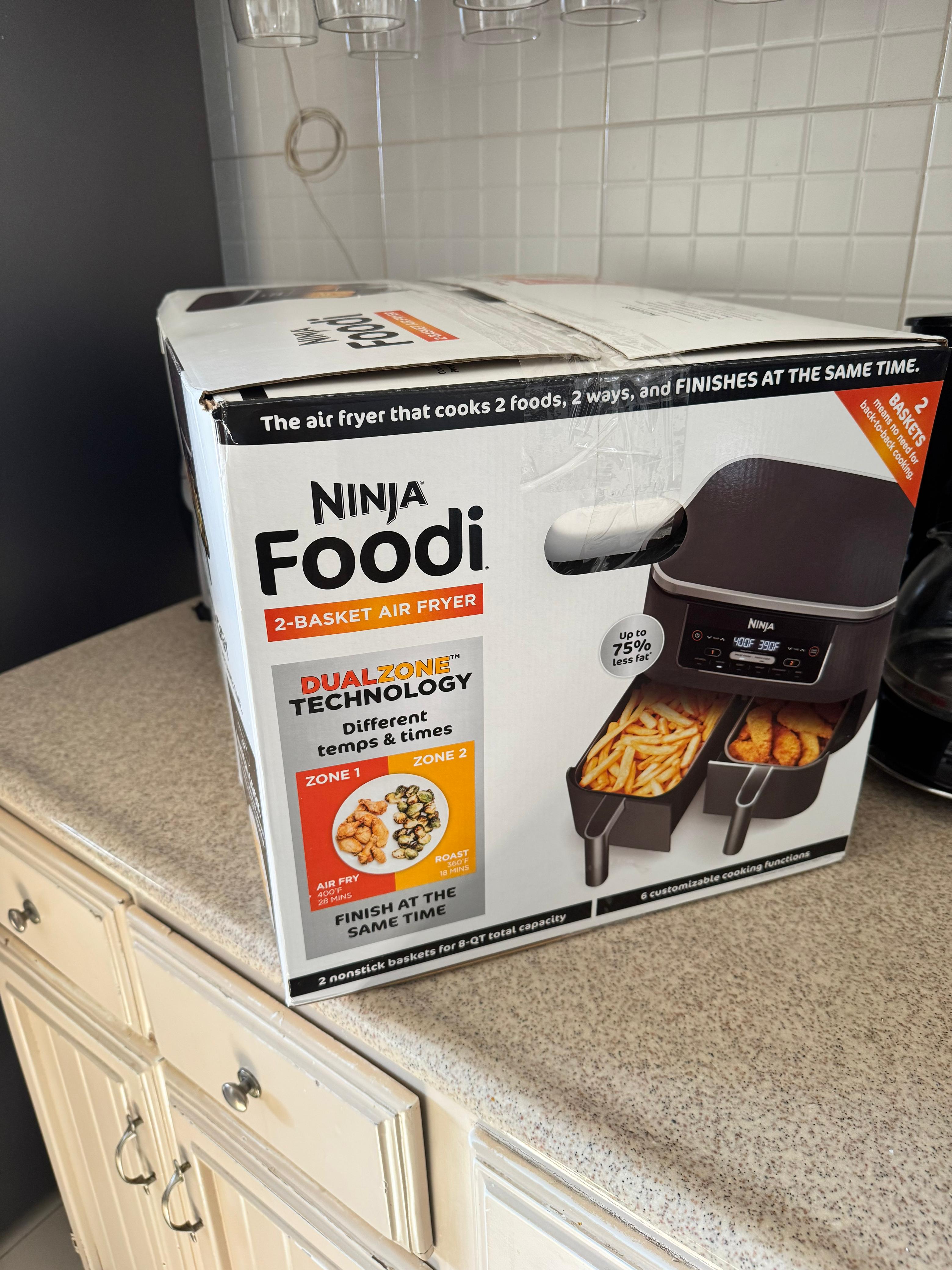 Freidora Air Fryer Doble Bandeja Ninja - NUEVA Foto 7261263-4.jpg