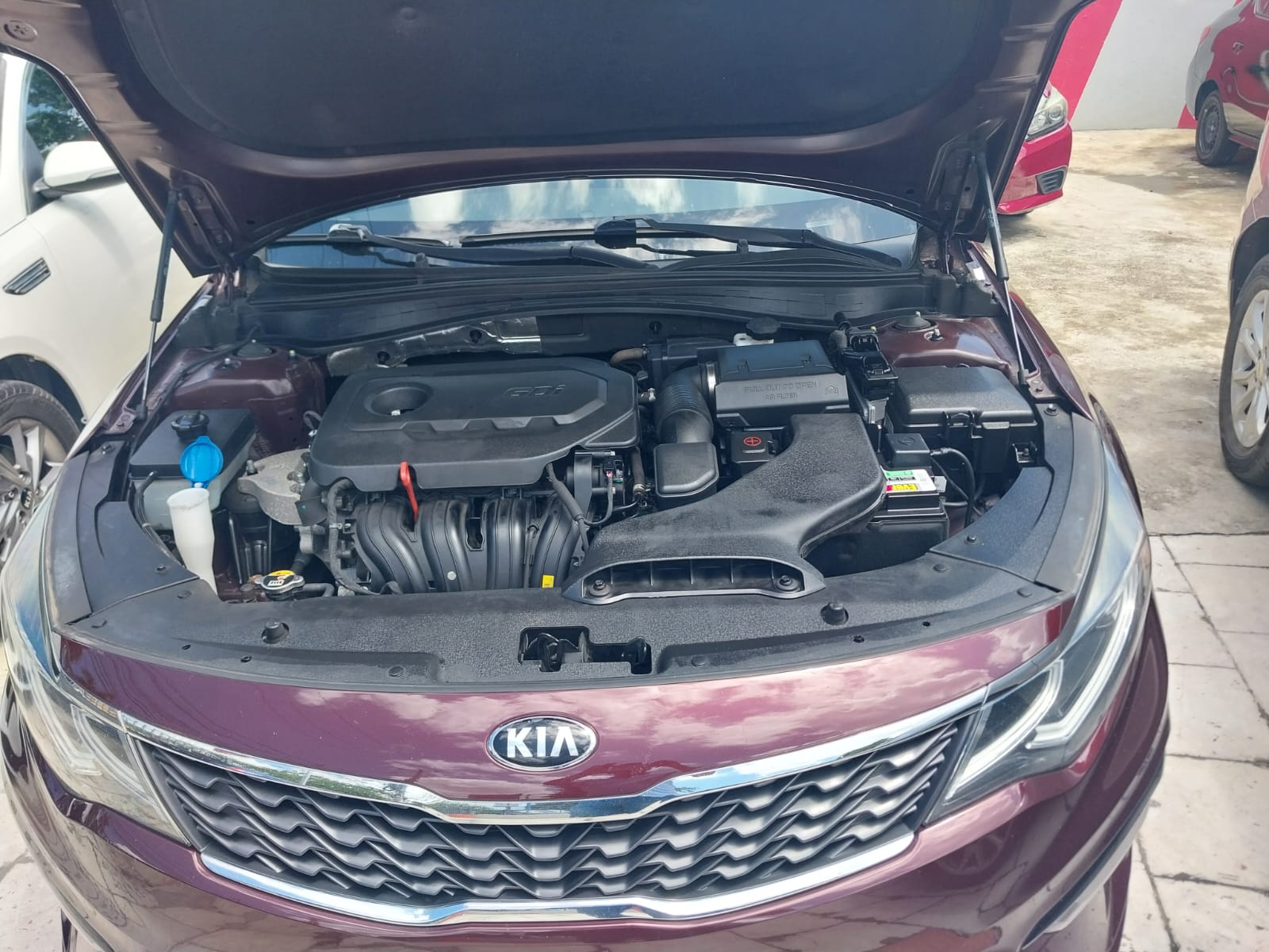 KIA OPTIMA  ROJO VINO 2019 AMERICANO RECIEN IMPORTADO Foto 7261520-4.jpg