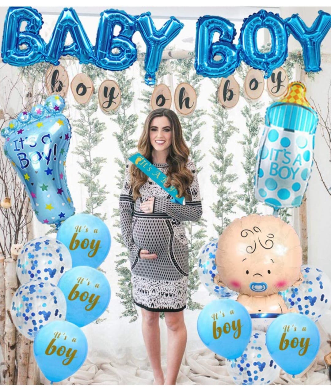 DECORACION BABY SHOWER Rosa y Azul  Foto 7261618-12.jpg