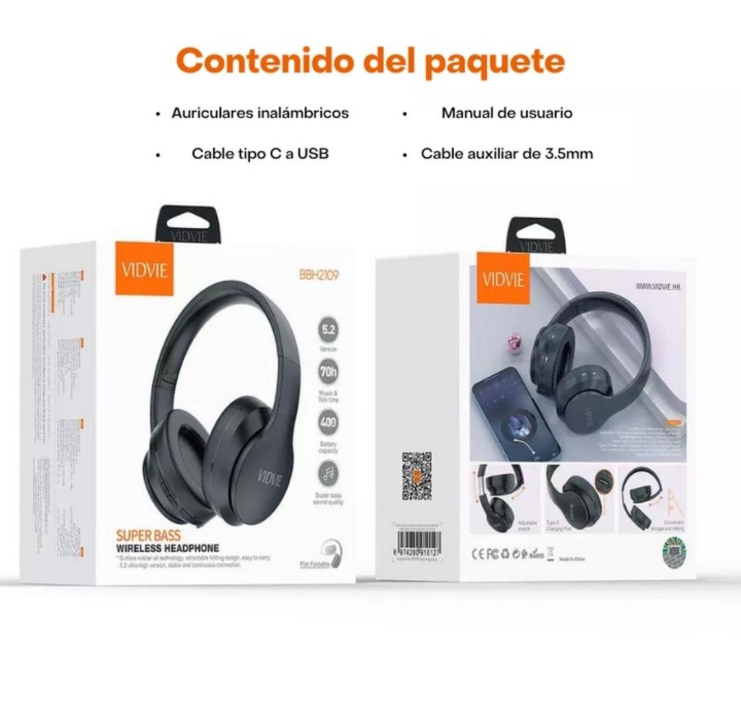 Auriculares Vidvie BBH2109 bluetooth OFERTA Foto 7261807-9.jpg