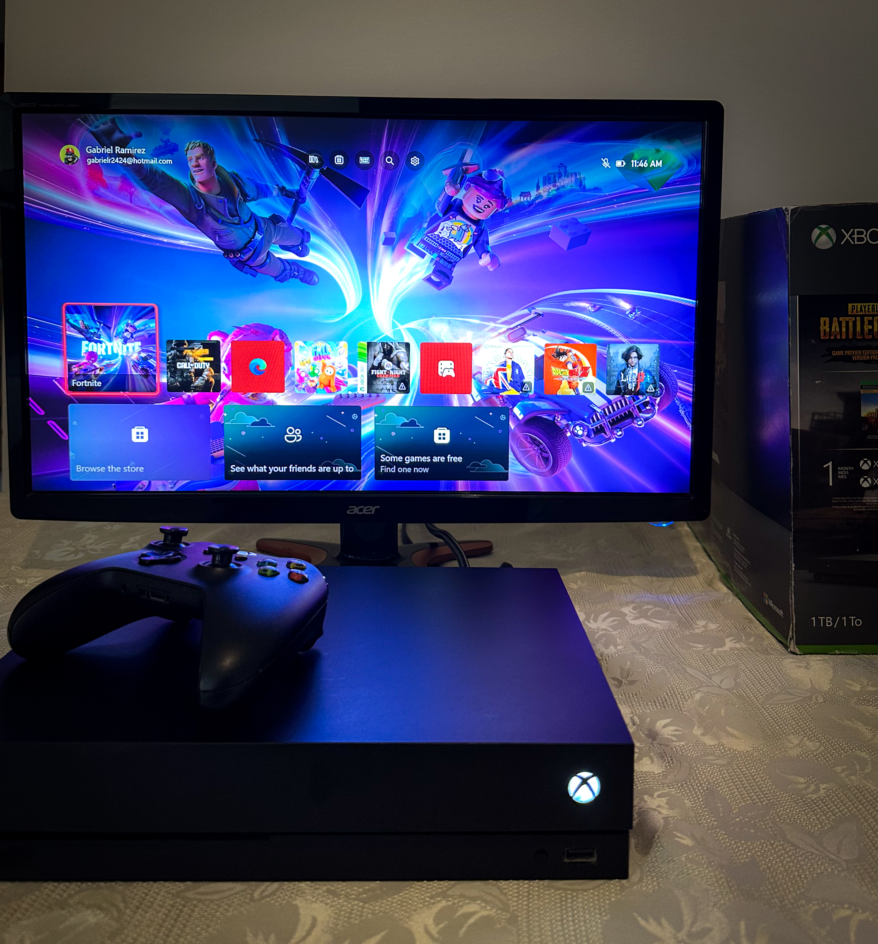 Xbox one X 1tb como nuevo más monitor Gaming Foto 7261861-1.jpg