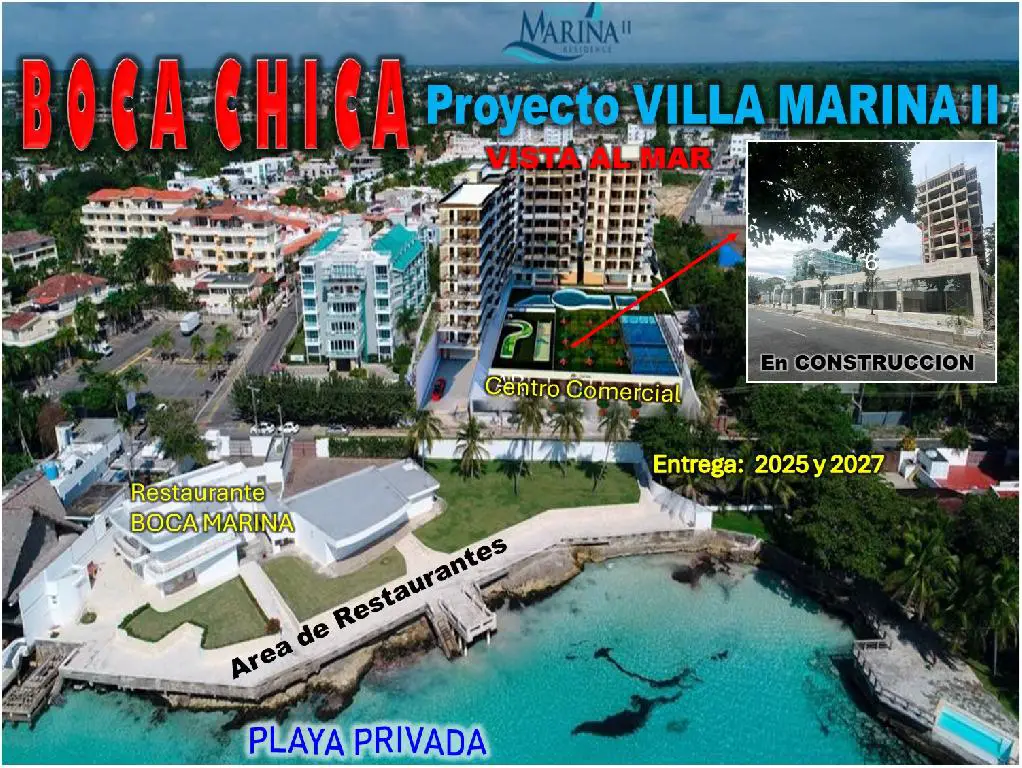 PROYECTO APTOS FRENTE AL MAR en BOCA CHICA a Pasos de los Principales  Foto 7262281-1.jpg