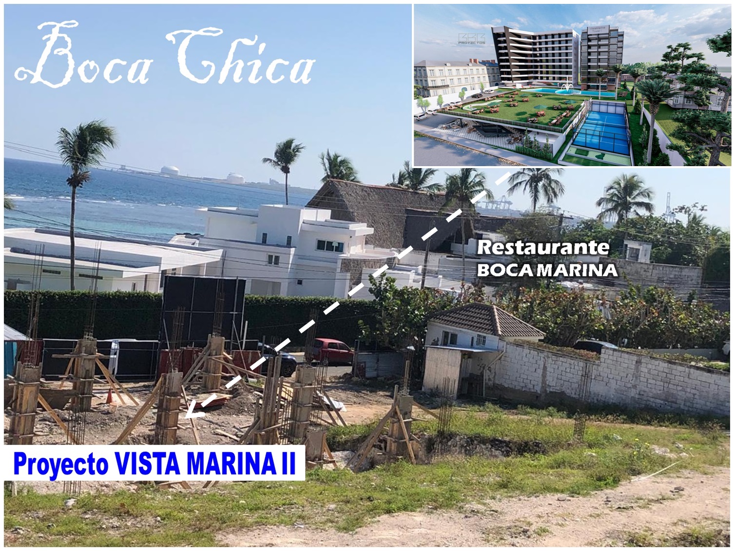 PROYECTO APTOS FRENTE AL MAR en BOCA CHICA a Pasos de los Principales  Foto 7262281-14.jpg