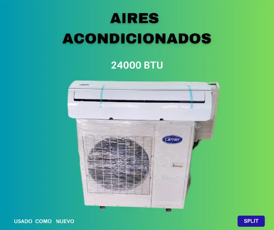 Aire Acondicionado 24000 BTU Split convencional Foto 7262319-1.jpg