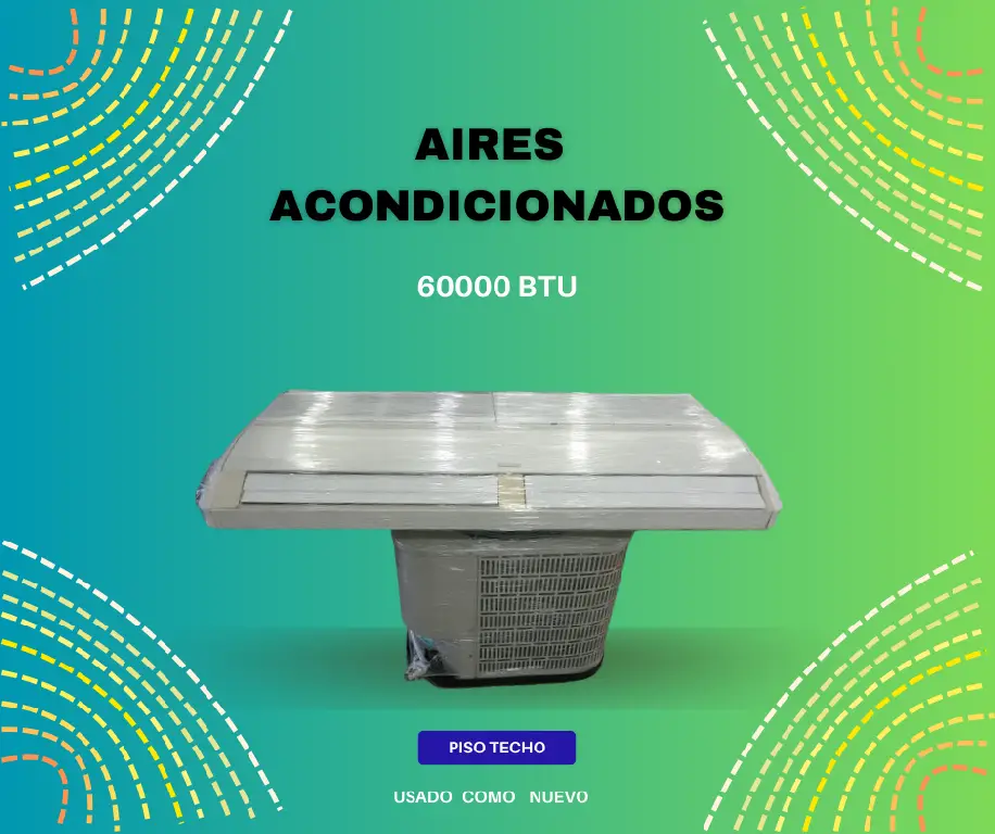 Aire Acondicionado 60000BTU PISOTECHO Convencional  Foto 7262325-1.jpg